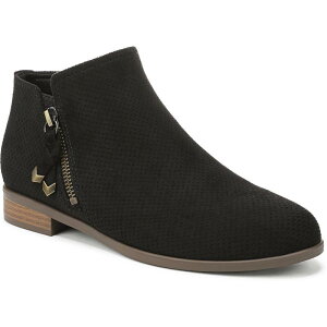 �h�N�^�[�E�V���[�� ���f�B�[�X �V���[�Y �u�[�c�E���C���u�[�c Dr. Scholl's Reverie Women's Zip Short Boots Black �u���b�N