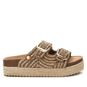 ���t���b�V�� ���f�B�[�X �V���[�Y �T���_�� �v���b�g�t�H�[�� Refresh Women's Footbed Jute Wrapped Platform Sandals By Xti 172720 Taupe �g�[�v