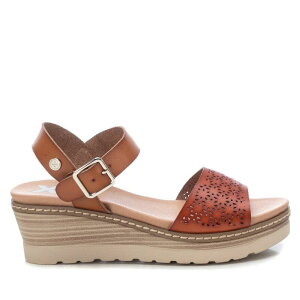 �L�V�^�C ���f�B�[�X �V���[�Y �T���_�� Women's Wedge Sandals By XTI Medium Brown 14090603 Medium Brown �u���E��
