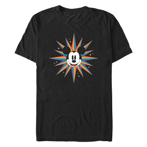 �f�B�Y�j�[ �����Y �g�b�v�X T�V���c �O���t�B�b�N Disney's Mickey Mouse Proud Star Men's Graphic Tee Black �u���b�N