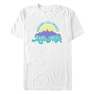 �A�j���L�����N�^�[ �����Y �g�b�v�X T�V���c �O���t�B�b�N Licensed Character Men's Denver Colorado Mule High Graphic Tee White �z���C�g
