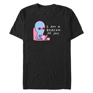 �A�j���L�����N�^�[ �����Y �g�b�v�X T�V���c �g�[�� �O���t�B�b�N Licensed Character Big & Tall I Am A Beacon Of Joy Graphic Tee Black �u���b�N