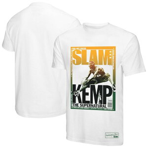�~�b�`�F��&�l�X �����Y �g�b�v�X T�V���c Men'sMitchell & Nesshawn Kemp White Seattle SuperSonicsLAM Gradient-Shirt Nba White �z���C�g