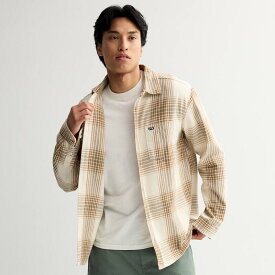 ビラボン メンズ トップス Tシャツ ダウン Men's Billabong Long Sleeve Button-Down Flannel Shirt Khaki カーキ