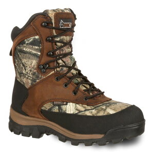 yz bL[ Y u[cECu[c V[Y Rocky Core Men's Insulated Waterproof Hunting Boots Brown Mossy Oak Brk Up