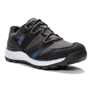 vybg Y V[Y u[cECu[c Propet Vercors Men's Waterproof Hiking Shoes Gray Blue O[