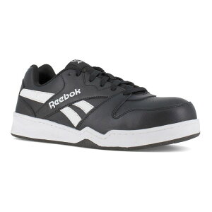 ���[�{�b�N �����Y �V���[�Y �X�j�[�J�[ �R���g���X�g Reebok Work BB4500 Men's Contrast ESD Composite Toe Shoes Black �u���b�N