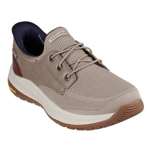 XPb`[Y Y V[Y bNXtBbg Skechers Hands Free Slip-ins Relaxed Fit Meroe Alden Men'shoes Taupe g[v