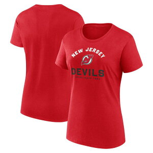 yz Aufbh fB[X TVc gbvX Women's Red New Jersey Devils Unrivaled T-Shirt Nhl Red