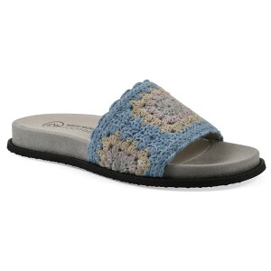 �z���C�g�}�E���e�� ���f�B�[�X �V���[�Y �T���_�� �}�L�V Cliffs by White Mountain Maxim Women's Open-Toe Slide Sandals Tealavender Multi �e�B�[��