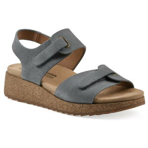 �N���t�o�C�z���C�g�}�E���e�� ���f�B�[�X �V���[�Y �T���_�� Cliffs by White Mountain Gelato Women's Wedge Sandals with Cushioned Footbed and Slingback Design Blue Raspberry Suede �u���[