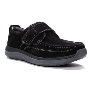 yz vybg Y Xb|E[t@[ V[Y Propet Porter Men's Leather Loafer Shoes Black