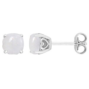 yz Xe O[X fB[X sAXECO ANZT[ Stella Grace Sterling Silver & Gemstone Stud Earrings Opal