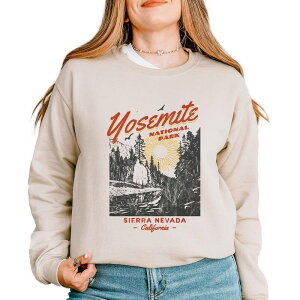 Simply Sage Market ���f�B�[�X �g�b�v�X T�V���c �X�E�F�b�g Simply Sage Market Yosemite National Park Sierra Nevada Sweatshirt Dust �Z�[�W