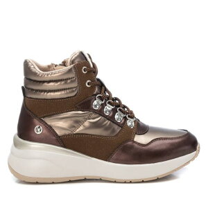 �L�V�^�C ���f�B�[�X �V���[�Y �u�[�c�E���C���u�[�c Women'sport Wedge Booties By XTI 142922 Bronze