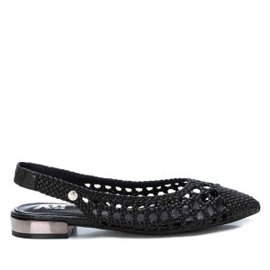 �L�V�^�C ���f�B�[�X �V���[�Y �T���_�� Xti Women's Flats Ballerina Style 142368 Black �u���b�N