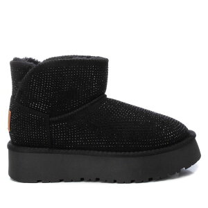 �L�V�^�C ���f�B�[�X �V���[�Y �u�[�c�E���C���u�[�c �X�G�[�h Women's Winter Suede Booties By XTI 142942 Black �u���b�N