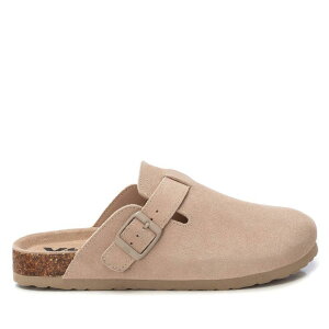 yz LV^C fB[X T_ V[Y Women's Suede Clogs By XTI 142871 Beige
