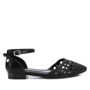 �L�V�^�C ���f�B�[�X �V���[�Y �T���_�� Xti Women's Flats Ballerina Style 142366 Black �u���b�N