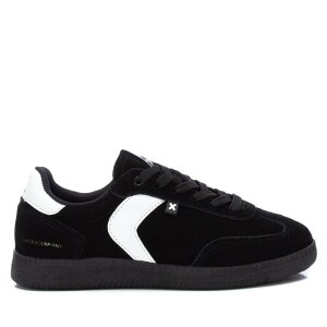 LV^C fB[X V[Y Xj[J[ XG[h Women's Casual Suede Sneakers By XTI Black ubN