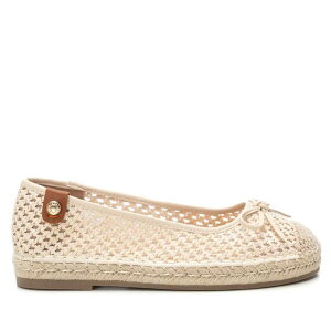 yz tbV fB[X T_ V[Y Refresh Comfort Women's Braided Platform Ballerinas 172549 Beige