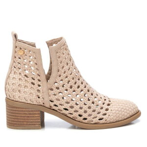 �L�V�^�C ���f�B�[�X �V���[�Y �u�[�c�E���C���u�[�c �A���N�� Women's Braided Ankle Booties By XTI 143959 Beige �x�[�W��