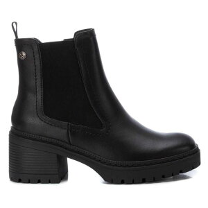 �L�V�^�C ���f�B�[�X �V���[�Y �u�[�c�E���C���u�[�c �`�F���V�[ Women's Chelsea Booties By XTI 143370 Black �u���b�N