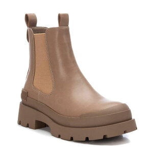 �L�V�^�C ���f�B�[�X �V���[�Y �u�[�c�E���C���u�[�c Women's Booties By XTI 141535 Light Brown �u���E��