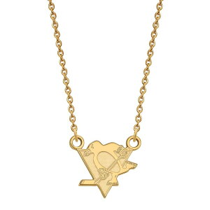 yz SA[g fB[X lbNXE`[J[Ey_ggbv ANZT[ LogoArt Sterling Silver Pittsburgh Penguins Small Logo Necklace Gold Over Sterling