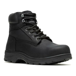 yz E@ Y u[cECu[c V[Y Wolverine Carlsbad Men's Waterproof Steel Toe Work Boots Black