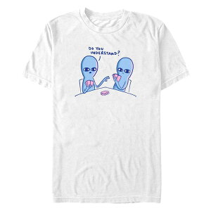 �A�j���L�����N�^�[ �����Y �g�b�v�X T�V���c �g�[�� �O���t�B�b�N Licensed Character Big & Tall Do Younderstand Graphic Tee White �z���C�g