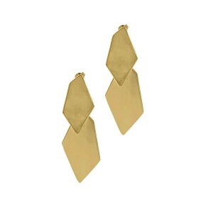 yz AhjA fB[X sAXECO ANZT[ Adornia 14k Gold Plated Double Drop Earrings Gold Tone