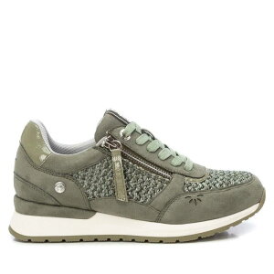 tbV fB[X V[Y Xj[J[ XG[h Refresh Collection Women's Casual Suede Sneakers By XTI Khaki J[L