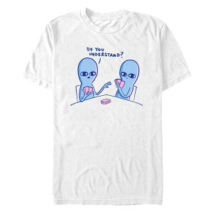 �A�j���L�����N�^�[ �����Y �g�b�v�X T�V���c �O���t�B�b�N Licensed Character Men's Do Younderstand Graphic Tee White �z���C�g