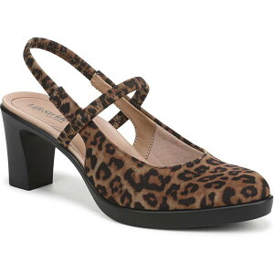 ���C�t�X�g���C�h ���f�B�[�X �V���[�Y �p���v�X LifeStridevoke Women'slingback Pumps Leopard �A�j�}��