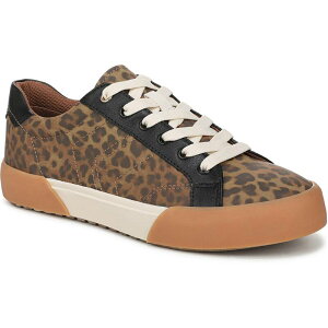 yz hN^[EV[ fB[X Xj[J[ V[Y Dr. Scholl's Lace-Up Women's Faux Leather Casual Shoes Leopard
