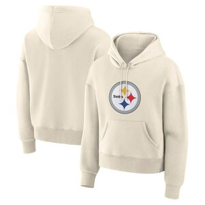 �t�@�i�e�B�N�X ���f�B�[�X �g�b�v�X T�V���c �p�[�J�[ Women's Fanatics Cream Pittsburgh Steelers Dove Legacy Pullover Hoodie Stl Beige �x�[�W��