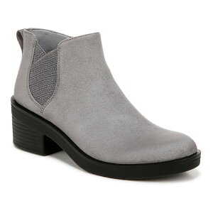 yz rW[Y fB[X u[cECu[c V[Y Bzees Ontario Women's Ankle Boots Gray Fabric