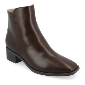 �W�����l �R���N�V���� ���f�B�[�X �V���[�Y �u�[�c�E���C���u�[�c �L���b�v Journee Collection Cappri Women's Tru Comfort Foam Booties Brown �u���E��