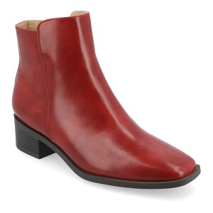 �W�����l �R���N�V���� ���f�B�[�X �V���[�Y �u�[�c�E���C���u�[�c �L���b�v Journee Collection Cappri Women's Tru Comfort Foam Booties Red ���b�h