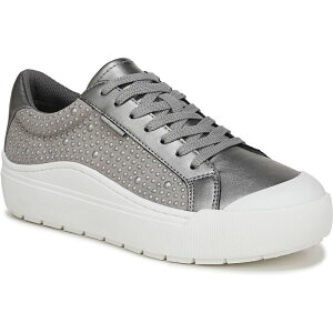 hN^[EV[ fB[X V[Y Xj[J[ vbgtH[ Dr. Scholl's Time Off Women's Platform Sneakers Pewter s[^[