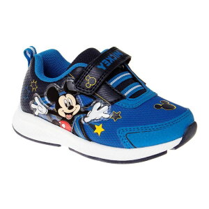 【送料無料】 ディズニー レディース スニーカー シューズ Disney's Mickey Mouse Toddler Boy Light Up Sneakers Blue
