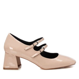yz LV^C fB[X pvX V[Y Women's Patent Leather Pumps By XTI 143033 Beige