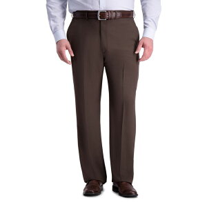 �n�K�[ �����Y �{�g���X �J�W���A���p���c �g�[�� Big & Tall Haggar Premium Comfort Expandable-Waist Classic-Fit Stretch Flat-Front Dress Pants Dark Chocolate �`���R���[�g
