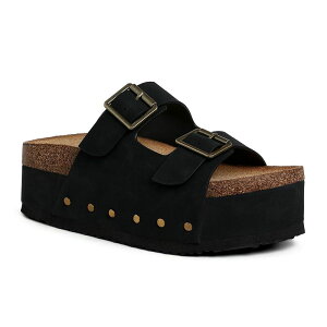�����h�����O ���f�B�[�X �V���[�Y �p���v�X �T���_�� London Rag Impala Women'sandals Black �u���b�N