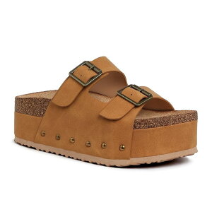 �����h�����O ���f�B�[�X �V���[�Y �p���v�X �T���_�� London Rag Impala Women'sandals Tan �^��
