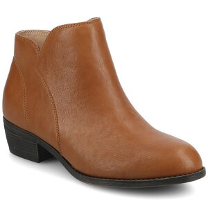 �W���[�j�[ ���f�B�[�X �V���[�Y �u�[�c�E���C���u�[�c �A���N�� Journee Collection Solarah Women's Comfort Ankle Booties Tan �^��
