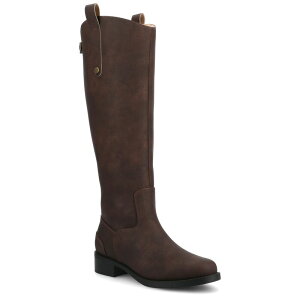 �W���[�j�[ ���f�B�[�X �V���[�Y �u�[�c�E���C���u�[�c Journee Gema Women's Knee-High Riding Boots In Regular Wide Width Wide Calf & Extra Wide Calf Vintage Chocolate �`���R���[�g