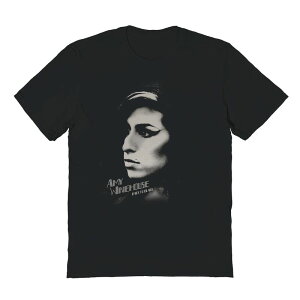 �A�j���L�����N�^�[ �����Y �g�b�v�X T�V���c �O���t�B�b�N Licensed Character Men's Amy Winehouse Black Graphic Tee Black �u���b�N