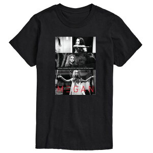�A�j���L�����N�^�[ �����Y �g�b�v�X T�V���c �O���t�B�b�N Licensed Character Men's M3GAN More Than A Toy. She's Part Of The Family Short Sleeve Graphic Tee Black �u���b�N